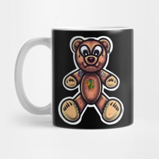 Tattooed teddy bear Mug